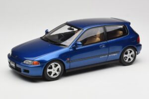 Honda Civic SiR II EG6 VTEC Modrý LCD 1:18 LCD18018-BU Kov