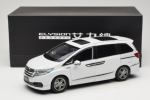 Honda Elysion Bílý OEM 1:18 430056 Kov – obrázek 8 z 8