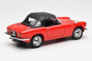 Honda S800 Roadster Červený AUTOart 1:18 73276 Kov – obrázek 3 z 8