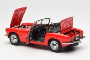 Honda S800 Roadster Červený AUTOart 1:18 73276 Kov – obrázek 5 z 8