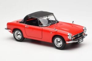 Honda S800 Roadster Červený AUTOart 1:18 73276 Kov – obrázek 6 z 8