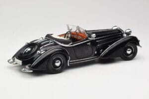 Horch 855 Roadster Černý Sun Star 1:18 2401 Kov – obrázek 3 z 8