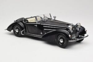 Horch 855 Roadster Černý Sun Star 1:18 2401 Kov – obrázek 6 z 8