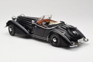 Horch 855 Roadster Černý Sun Star 1:18 2401 Kov – obrázek 7 z 8