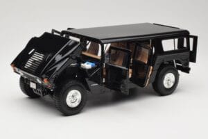 Hummer H1 Hard Top Černý Exoto 1:18 01803 Kov – obrázek 2 z 8