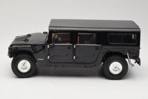 Hummer H1 Hard Top Černý Exoto 1:18 01803 Kov – obrázek 4 z 8