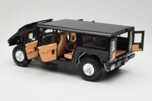 Hummer H1 Hard Top Černý Exoto 1:18 01803 Kov – obrázek 5 z 8