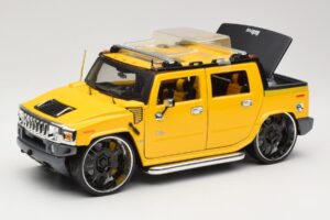 Hummer H2 SUT Concept Žlutý Maisto 1:18 31067 Kov