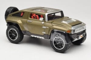 Hummer HX Concept Zelený Maisto 1:18 36171 Kov – obrázek 6 z 8