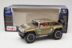 Hummer HX Concept Zelený Maisto 1:18 36171 Kov – obrázek 8 z 8