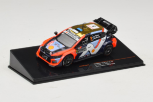 Hyundai i20 N Rally1 #8 O. Tanak / M. Jarveoja Rally Monte Carlo 2025 IXO 1:43 RAM973B Kov – obrázek 2 z 5