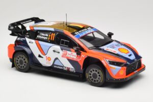 Hyundai i20 N Rally1 #11 Hyundai Shell Mobis WRT T. Neuville / M. Wydaeghe Rally Poland 2024 IXO 1:18 18RMC214 Kov – obrázek 3 z 6
