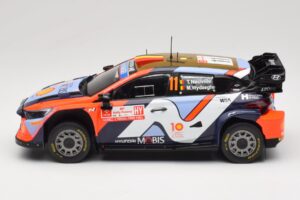 Hyundai i20 N Rally1 #11 Hyundai Shell Mobis WRT T. Neuville / M. Wydaeghe Rally Poland 2024 IXO 1:18 18RMC214 Kov – obrázek 5 z 6
