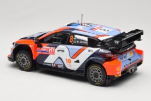 Hyundai i20 N Rally1 #8 Hyundai Shell Mobis WRT O. Tanak / M. Jarveoja Rally Chile 2024 IXO 1:18 18RMC223 Kov – obrázek 5 z 6