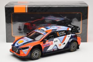 Hyundai i20 N Rally1 #8 Hyundai Shell Mobis WRT O. Tanak / M. Jarveoja Rally Chile 2024 IXO 1:18 18RMC223 Kov – obrázek 6 z 6