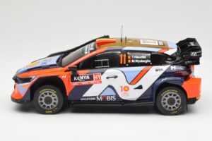 Hyundai i20 N Rally1 WRC Hybrid #11 T. Neuville / M. Wydaeghe Safari Rally Kenya 2024 IXO 1:18 18RMC208 Kov – obrázek 3 z 6