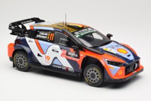 Hyundai i20 N Rally1 WRC Hybrid #11 T. Neuville / M. Wydaeghe Safari Rally Kenya 2024 IXO 1:18 18RMC208 Kov – obrázek 4 z 6