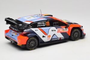 Hyundai i20 N Rally1 #11 T. Neuville / M. Wydaeghe Rally Japan WRC World Champion 2024 IXO 1:18 18RMC228 Kov – obrázek 2 z 6
