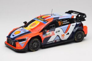 Hyundai i20 N Rally1 #11 T. Neuville / M. Wydaeghe Rally Japan WRC World Champion 2024 IXO 1:18 18RMC228 Kov