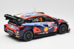 Hyundai i20 N Rally1 WRC #11 T. Neuville / M. Wydaeghe Central European Rally Winner 2023 IXO 1:18 18RMC193 Kov – obrázek 2 z 6