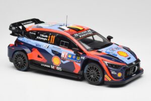 Hyundai i20 N Rally1 WRC #11 T. Neuville / M. Wydaeghe Central European Rally Winner 2023 IXO 1:18 18RMC193 Kov – obrázek 4 z 6
