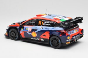 Hyundai i20 N Rally1 WRC #11 T. Neuville / M. Wydaeghe Central European Rally Winner 2023 IXO 1:18 18RMC193 Kov – obrázek 5 z 6