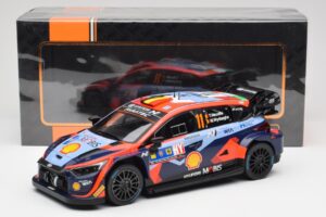 Hyundai i20 N Rally1 WRC #11 T. Neuville / M. Wydaeghe Central European Rally Winner 2023 IXO 1:18 18RMC193 Kov – obrázek 6 z 6