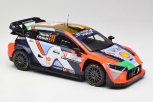 Hyundai i20 N Rally1 #11 T. Neuville / M. Wydaeghe Rally Croatia 2024 IXO 1:18 18RMC203 Kov – obrázek 4 z 6