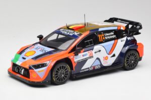 Hyundai i20 N Rally1 #11 T. Neuville / M. Wydaeghe Rally Croatia 2024 IXO 1:18 18RMC203 Kov