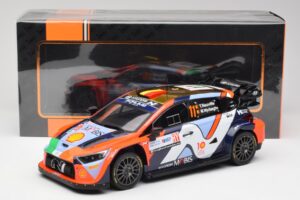 Hyundai i20 N Rally1 #11 T. Neuville / M. Wydaeghe Rally Croatia 2024 IXO 1:18 18RMC203 Kov – obrázek 6 z 6