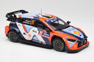 Hyundai i20 N Rally1 #11 T. Neuville / M. Wydaeghe Rally Sweden 2024 IXO 1:18 18RMC201 Kov – obrázek 4 z 6