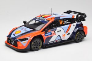 Hyundai i20 N Rally1 #11 T. Neuville / M. Wydaeghe Rally Sweden 2024 IXO 1:18 18RMC201 Kov
