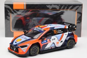 Hyundai i20 N Rally1 #11 T. Neuville / M. Wydaeghe Rally Sweden 2024 IXO 1:18 18RMC201 Kov – obrázek 6 z 6