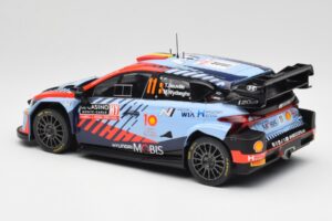 Hyundai i20 N Rally1 WRC #11 T. Neuville / M. Wydaeghe Rally Monte Carlo Winner 2024 IXO 1:18 18RMC194 Kov – obrázek 5 z 6