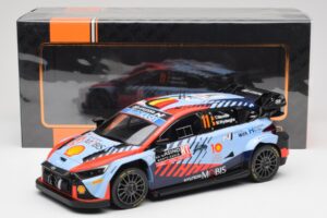 Hyundai i20 N Rally1 WRC #11 T. Neuville / M. Wydaeghe Rally Monte Carlo Winner 2024 IXO 1:18 18RMC194 Kov – obrázek 6 z 6