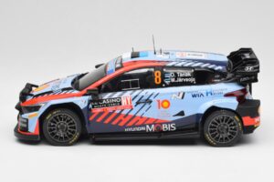 Hyundai i20 N Rally1 WRC #8 O. Tänak / M. Järveoja Rally Monte Carlo Night Version 2024 IXO 1:18 18RMC195 Kov – obrázek 3 z 6