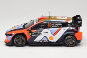 Hyundai i20 N WRC #16 A. Fourmaux / A. Coria Rally Monte Carlo 2025 IXO 1:18 18RMC230A Kov – obrázek 3 z 6