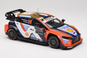 Hyundai i20 N WRC #16 A. Fourmaux / A. Coria Rally Monte Carlo 2025 IXO 1:18 18RMC230A Kov – obrázek 4 z 6