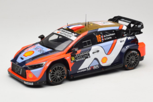 Hyundai i20 N WRC #16 A. Fourmaux / A. Coria Rally Monte Carlo 2025 IXO 1:18 18RMC230A Kov