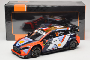 Hyundai i20 N WRC #16 A. Fourmaux / A. Coria Rally Monte Carlo 2025 IXO 1:18 18RMC230A Kov – obrázek 6 z 6