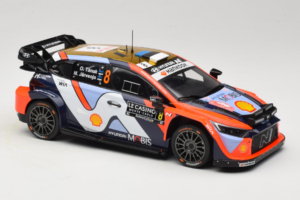 Hyundai i20 N WRC #16 A. Fourmaux / A. Coria Rally Monte Carlo Night Version 2025 IXO 1:18 18RMC230B Kov – obrázek 4 z 6
