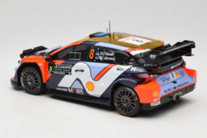 Hyundai i20 N WRC #16 A. Fourmaux / A. Coria Rally Monte Carlo Night Version 2025 IXO 1:18 18RMC230B Kov – obrázek 5 z 6
