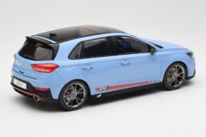 Hyundai i30 N Světle Modrý MCG 1:18 MCG18503 Kov – obrázek 2 z 6