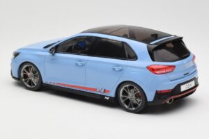 Hyundai i30 N Světle Modrý MCG 1:18 MCG18503 Kov – obrázek 5 z 6