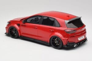 Hyundai i30 N PD Prior Design Engine Červený Otto 1:18 OT1112 Pryskyřice – obrázek 5 z 6