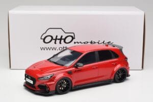 Hyundai i30 N PD Prior Design Engine Červený Otto 1:18 OT1112 Pryskyřice – obrázek 6 z 6