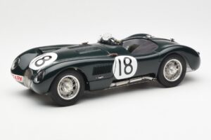 Jaguar C-Type #18 T. Rolt / D. Hamilton 24 Hours of Le Mans Winner 1953 CMC 1:18 M-195 Kov