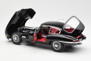 Jaguar E-Type 3.8 Series 1 Černý Kyosho 1:18 08954BK Kov – obrázek 5 z 8