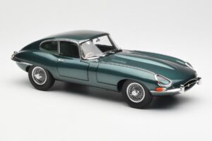 Jaguar E-Type 3.8 Series 1 Tmavě Zelený Kyosho 1:18 08954DG Kov – obrázek 6 z 8