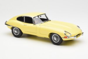 Jaguar E-Type 3.8 Series 1 Světle Žlutý Kyosho 1:18 08954LY Kov – obrázek 6 z 8